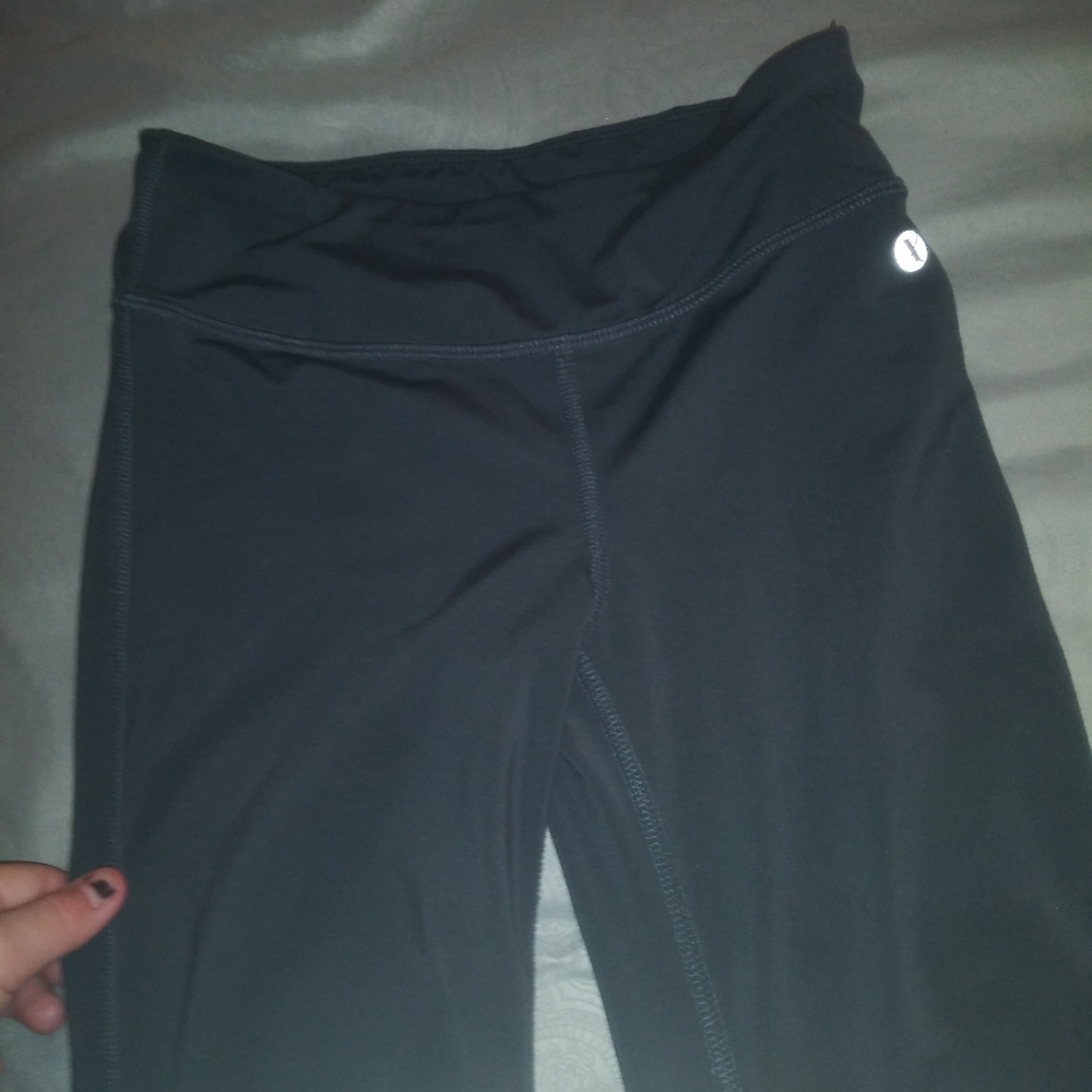 Gray leggings